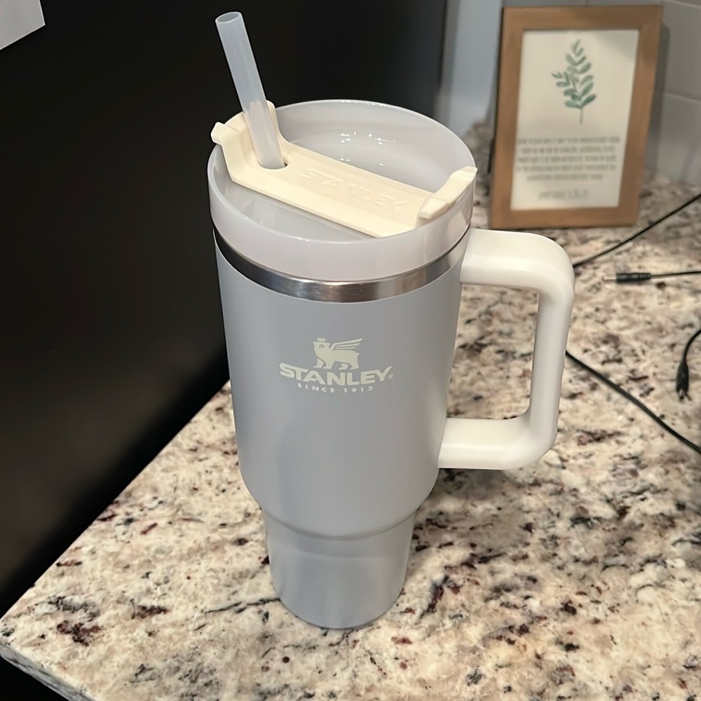 Gray and Cream 40 oz Stanley!